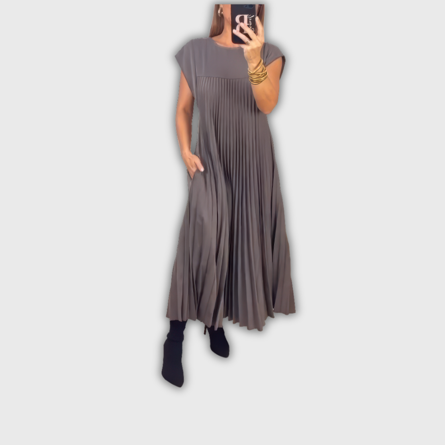 Vestido plisado