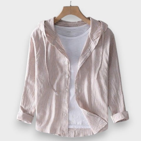 Blusa con capucha ligera