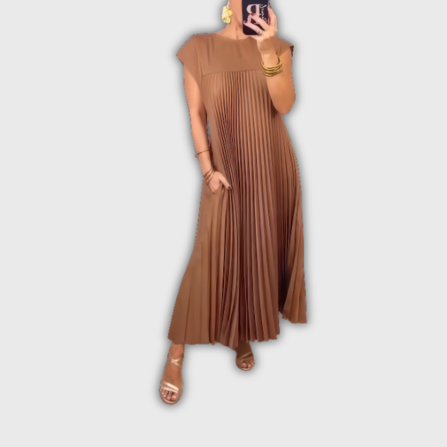 Vestido plisado