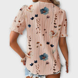 Blusa de Moda con Escote en V