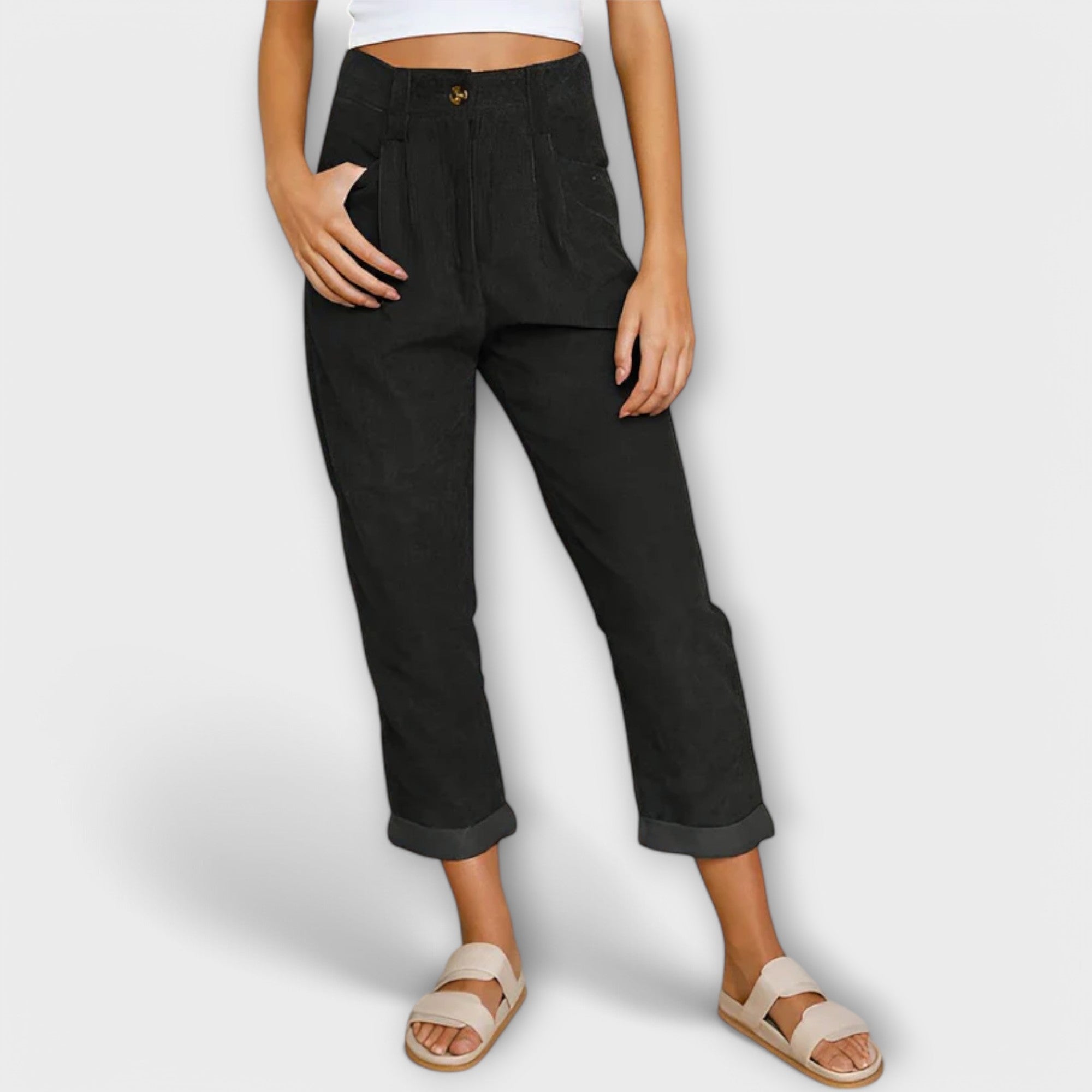 Pantalón de pana moderno