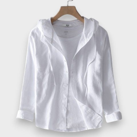 Blusa con capucha ligera