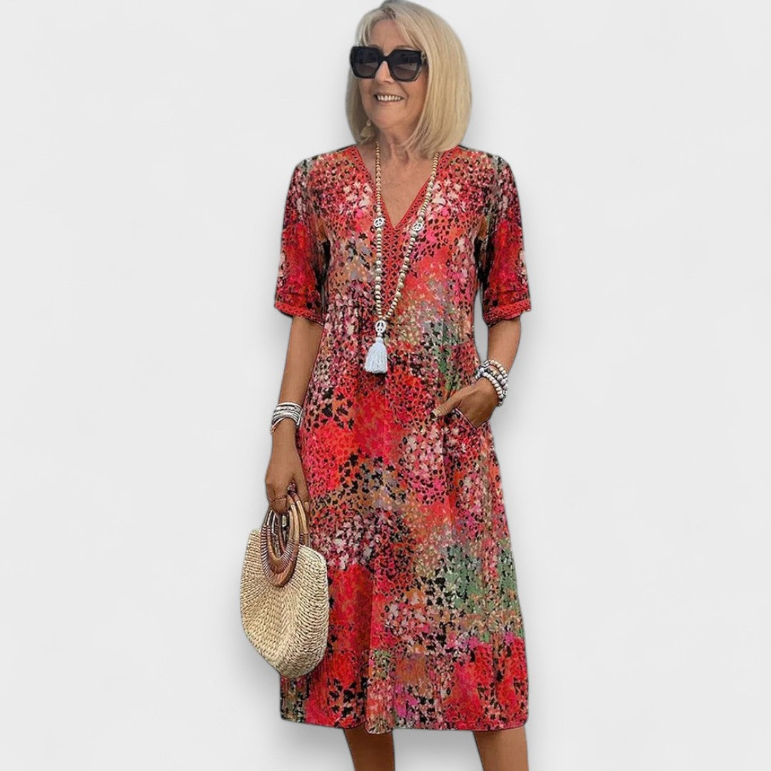 Elegante Vestido Floral