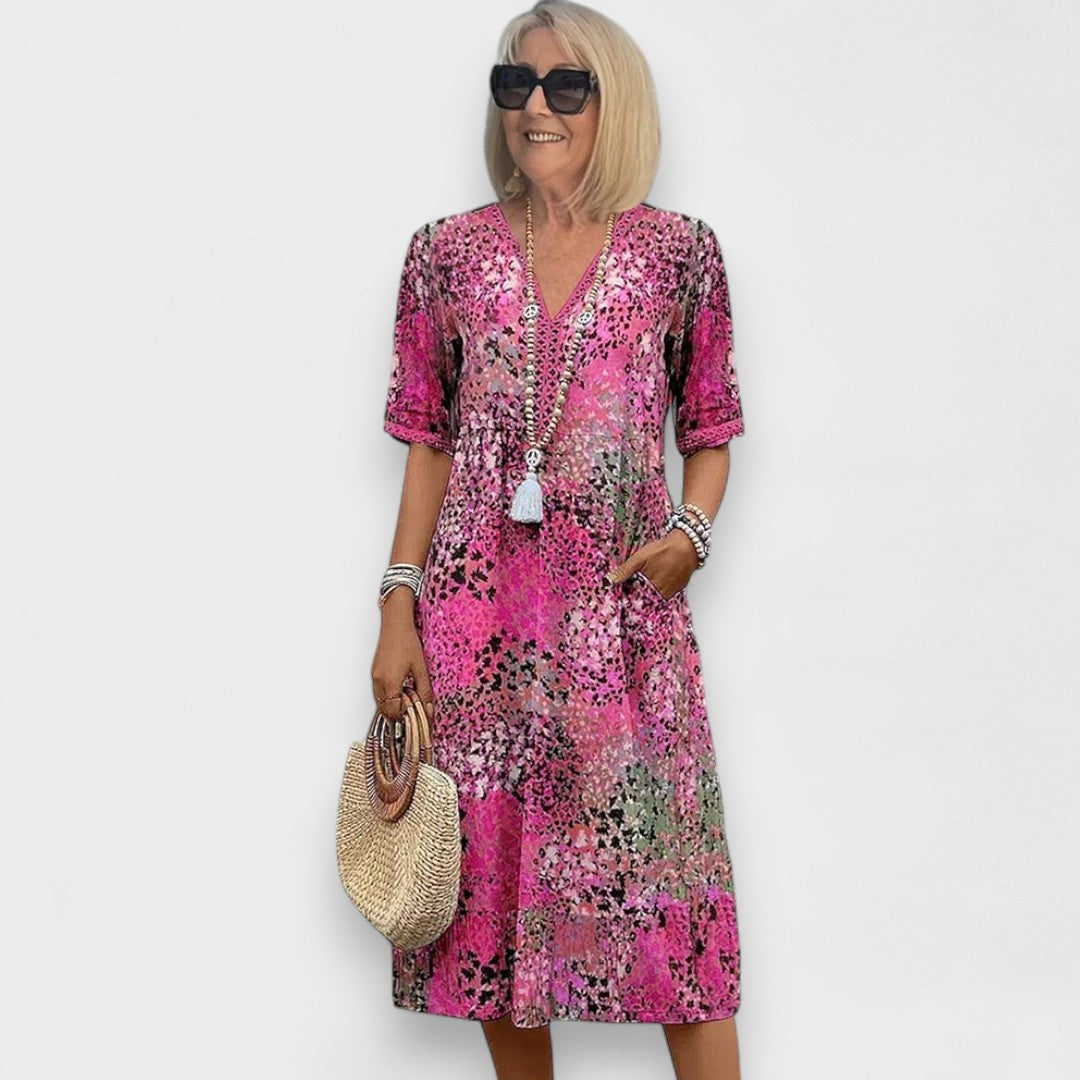 Elegante Vestido Floral
