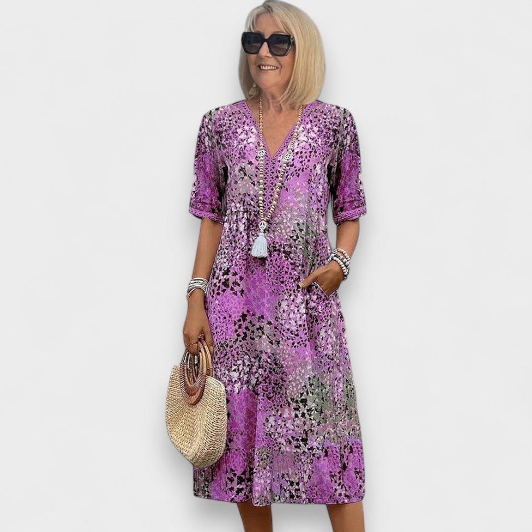 Elegante Vestido Floral
