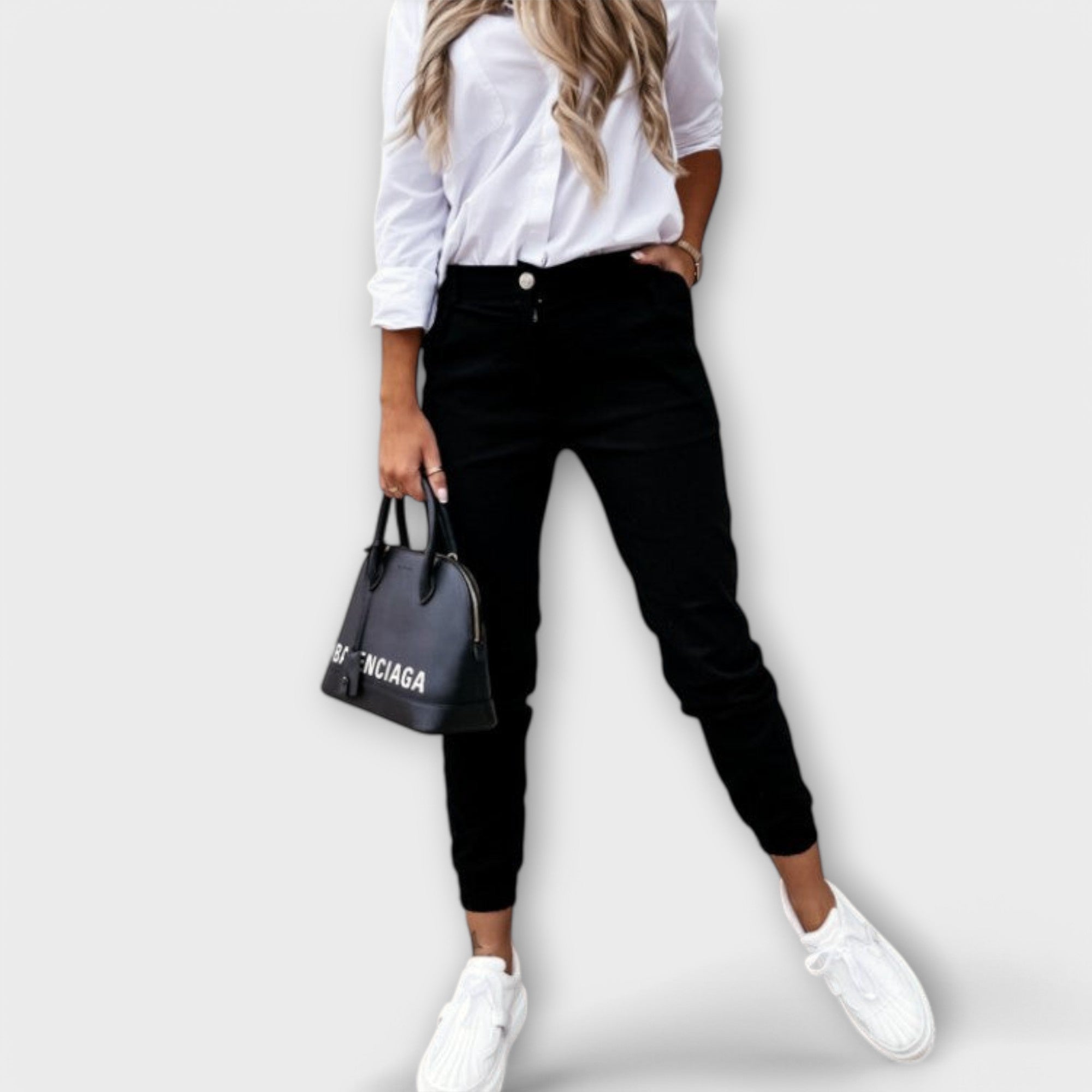 Pantalones elásticos