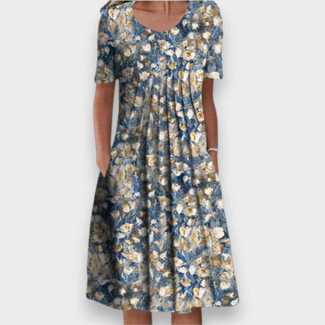 Vestido Elegante Barriguita en Capas