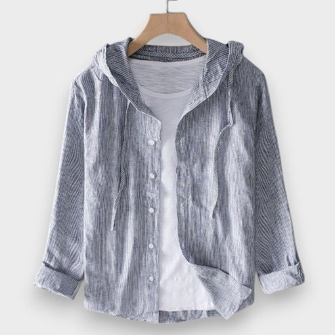 Blusa con capucha ligera