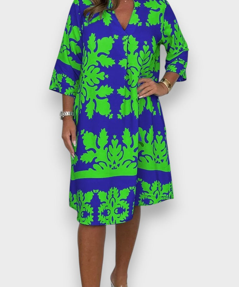 Vestido radiante de verano