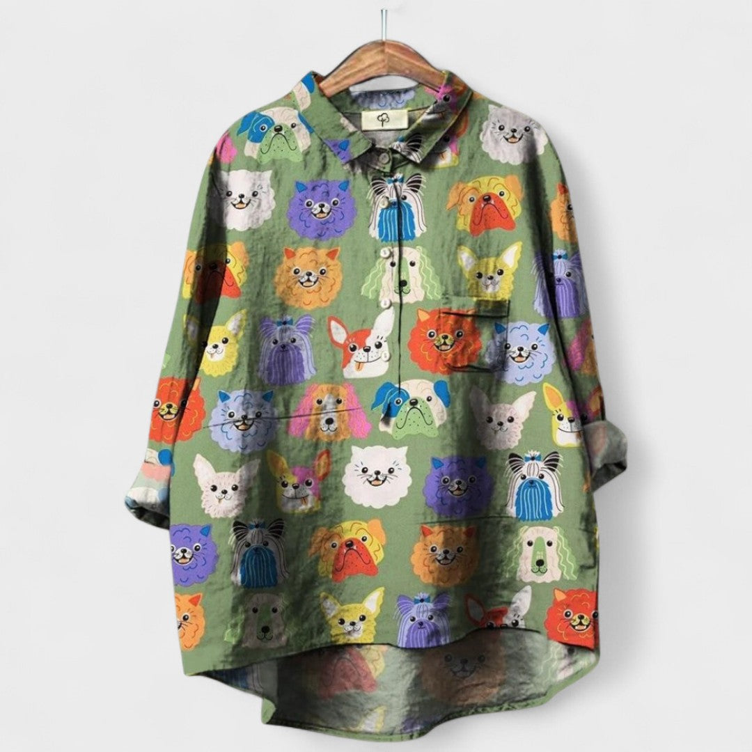 Camisa para mujer moderna